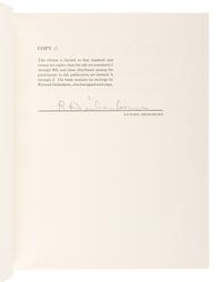 [ARION PRESS]. YEATS, William Butler (1865-1939). Poems . Richard DIEBENKORN (1922-1993), illustrator. San Francisco: The Arion Press, 1990.
