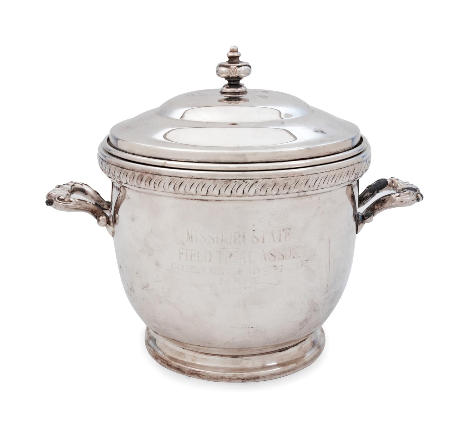 An American Silver-Plate Ice Bucket