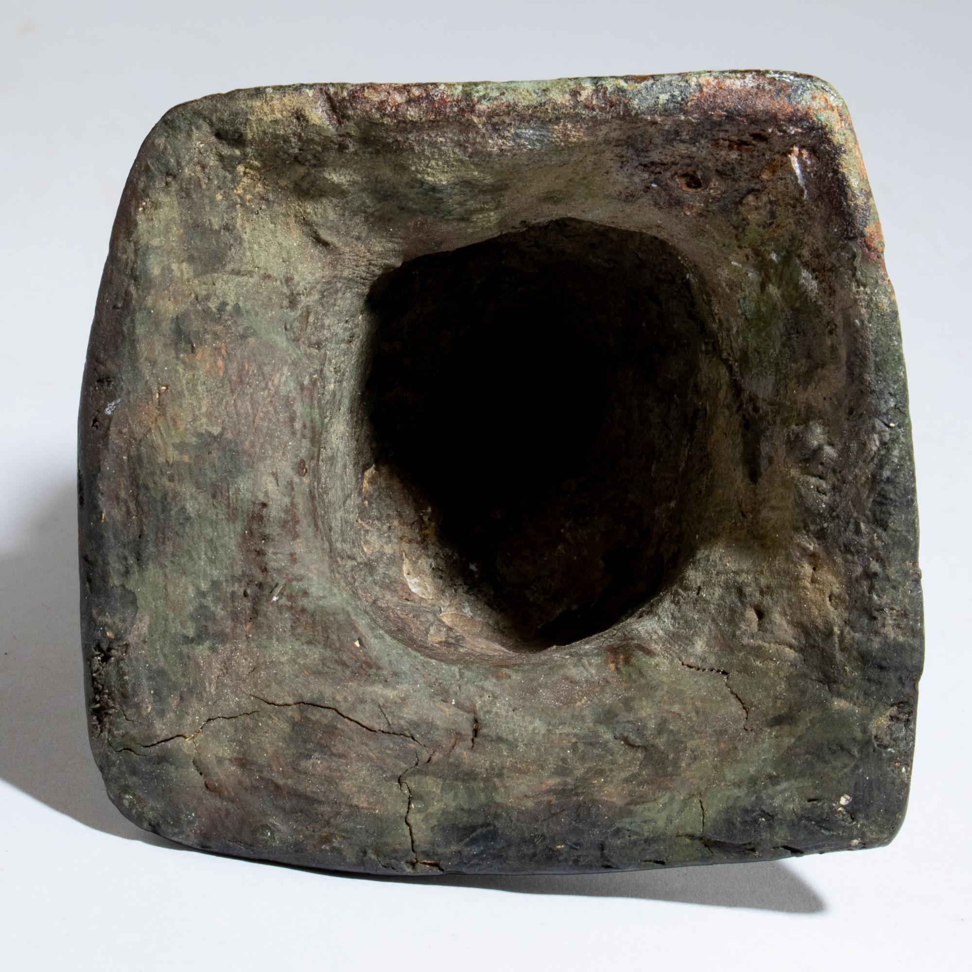 An Early Byzantine Bronze Bust Weight