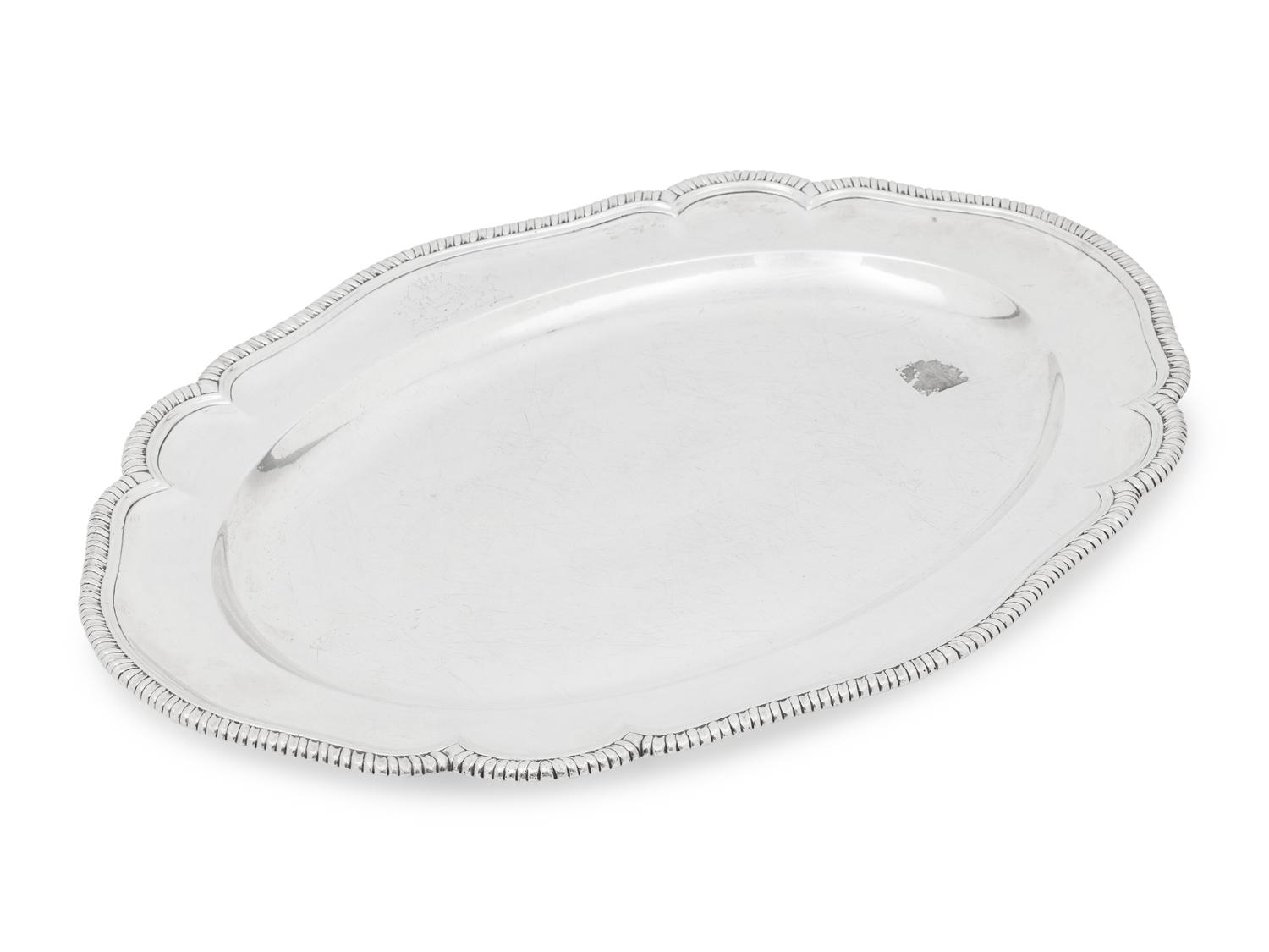 A George II Silver Platter