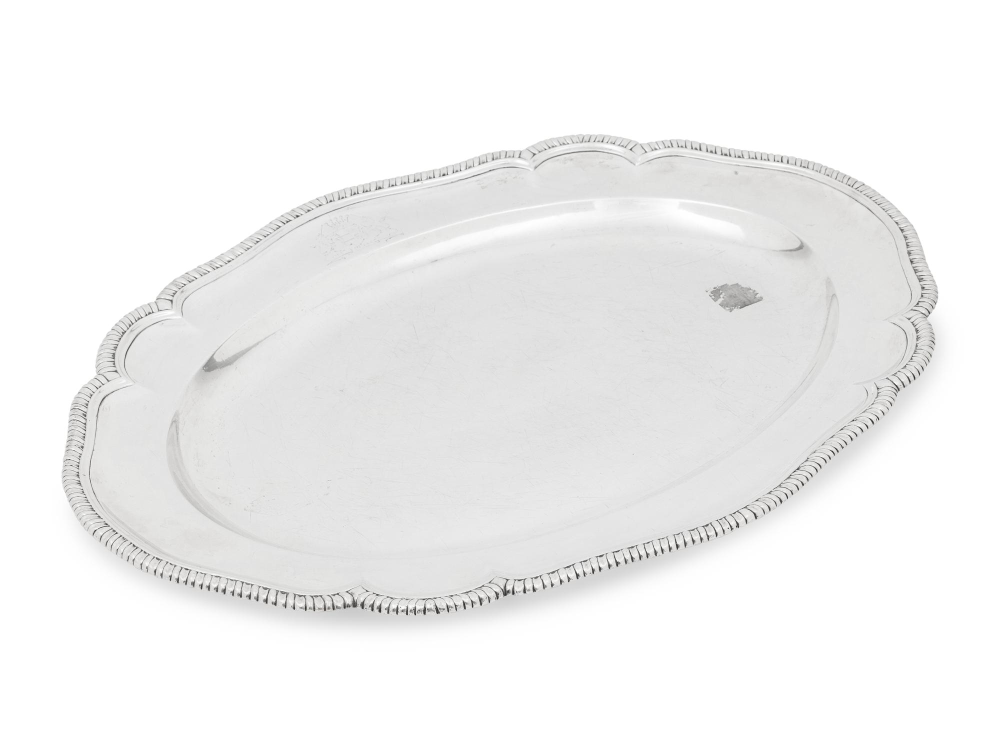 A George II Silver Platter