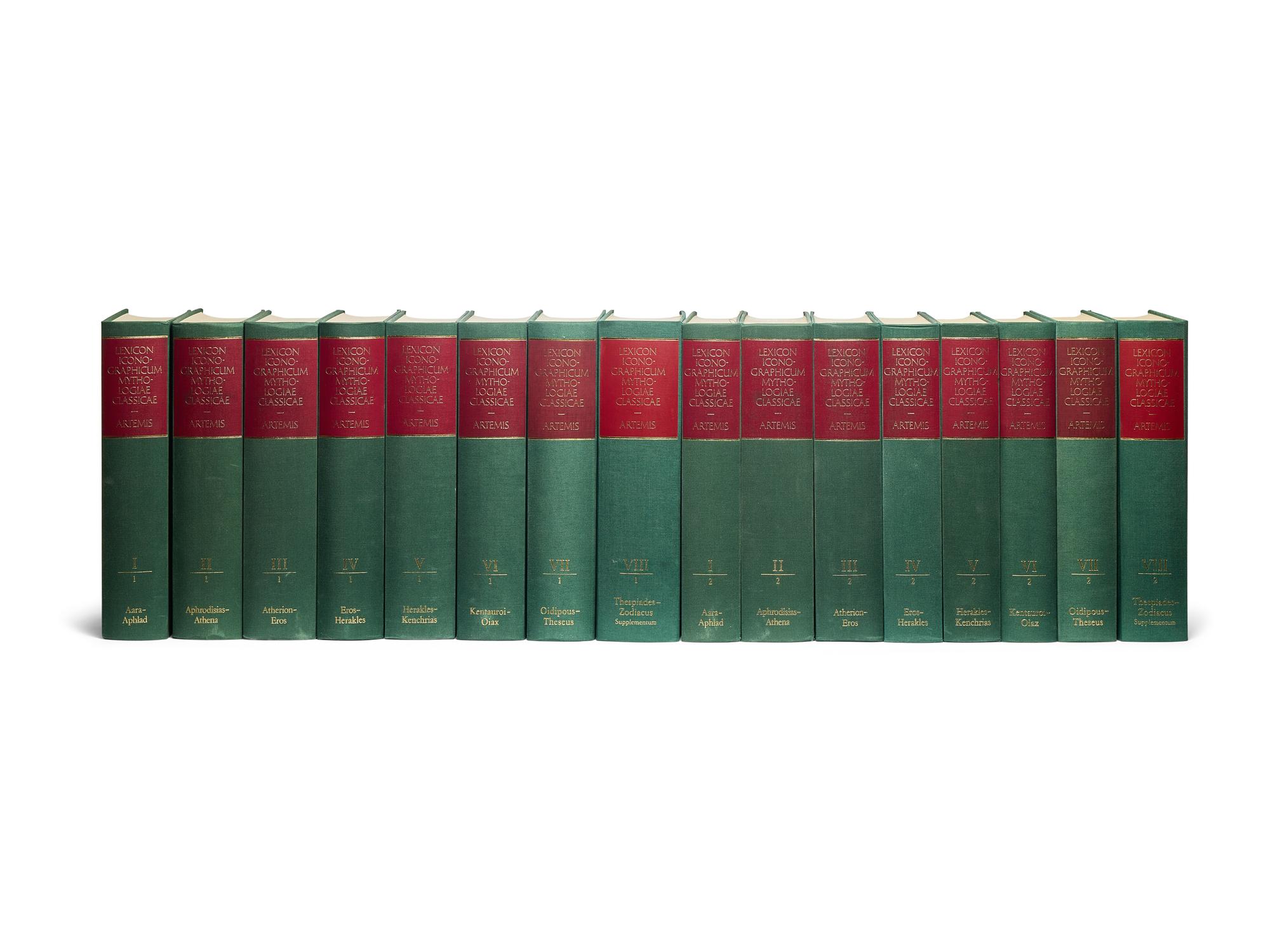[ENCYCLOPEDIA - LIMC ]. Lexicon Iconographicum Mythologiae Classicae . Zurich und Munchen: Artemis Verlag, 1981-1997.