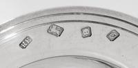 A Set of Four English Silver Ash Receivers