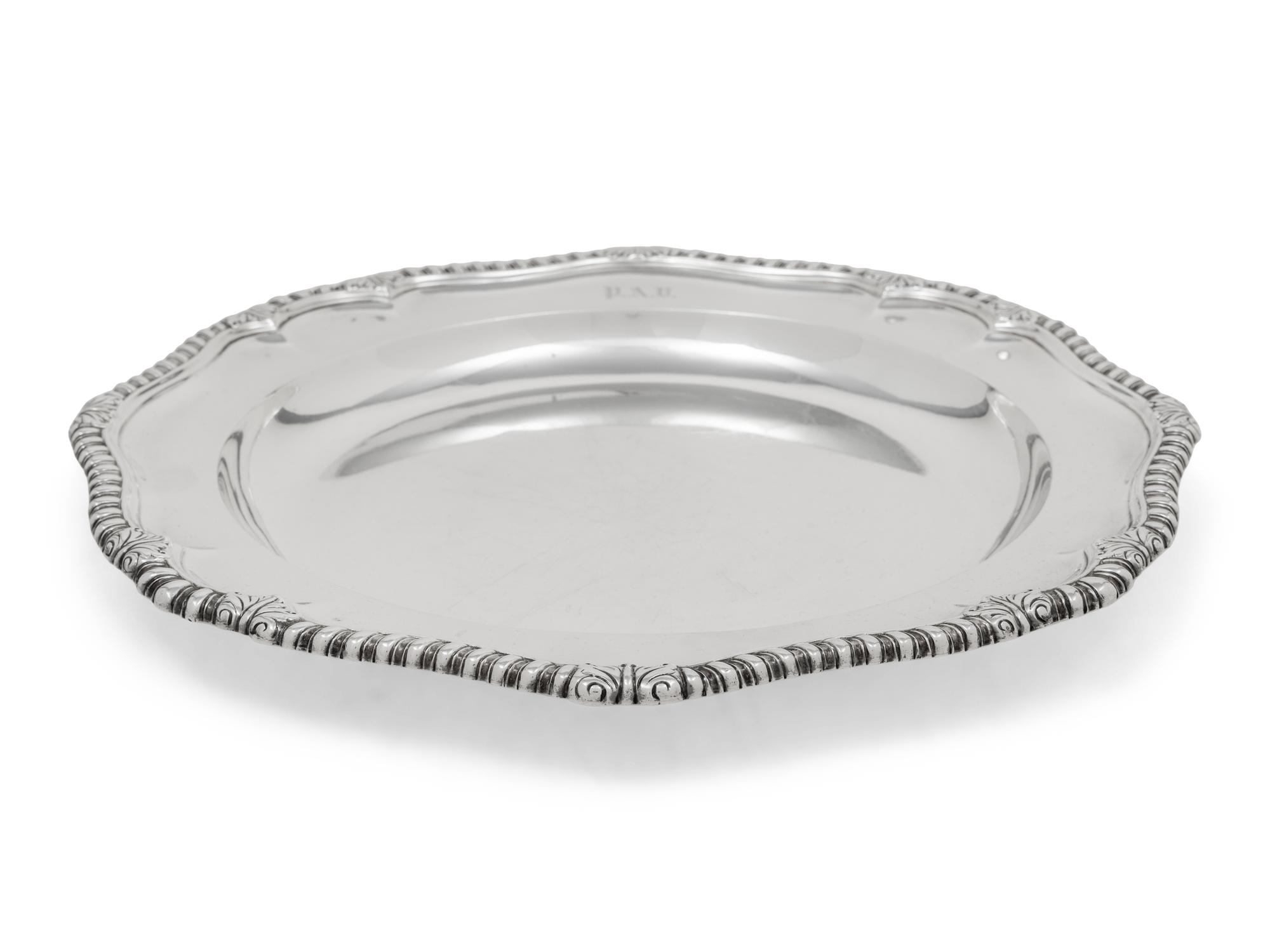 A Tiffany and Co. Silver Charger