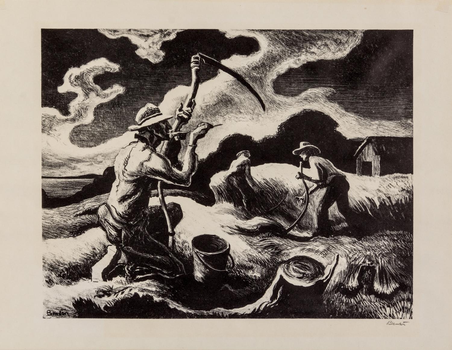 Thomas Hart Benton, (American, 1889–1975), Island Hay, 1946
