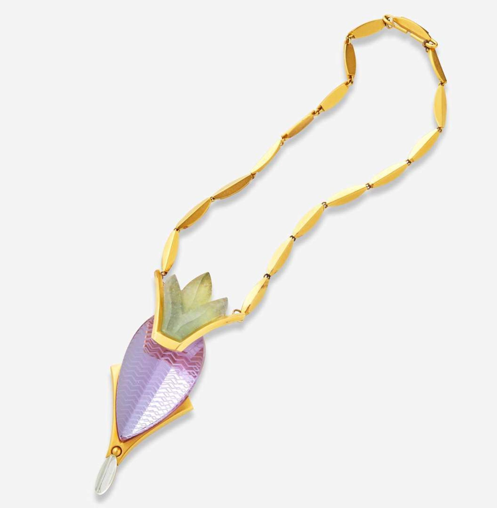 River Breeze Necklace by Linda Macneil Linda McNeil c. 2003