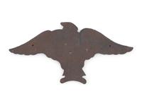 A Cast Iron Spread Winged Eagle Target