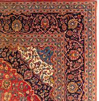 A Kashan Wool Rug