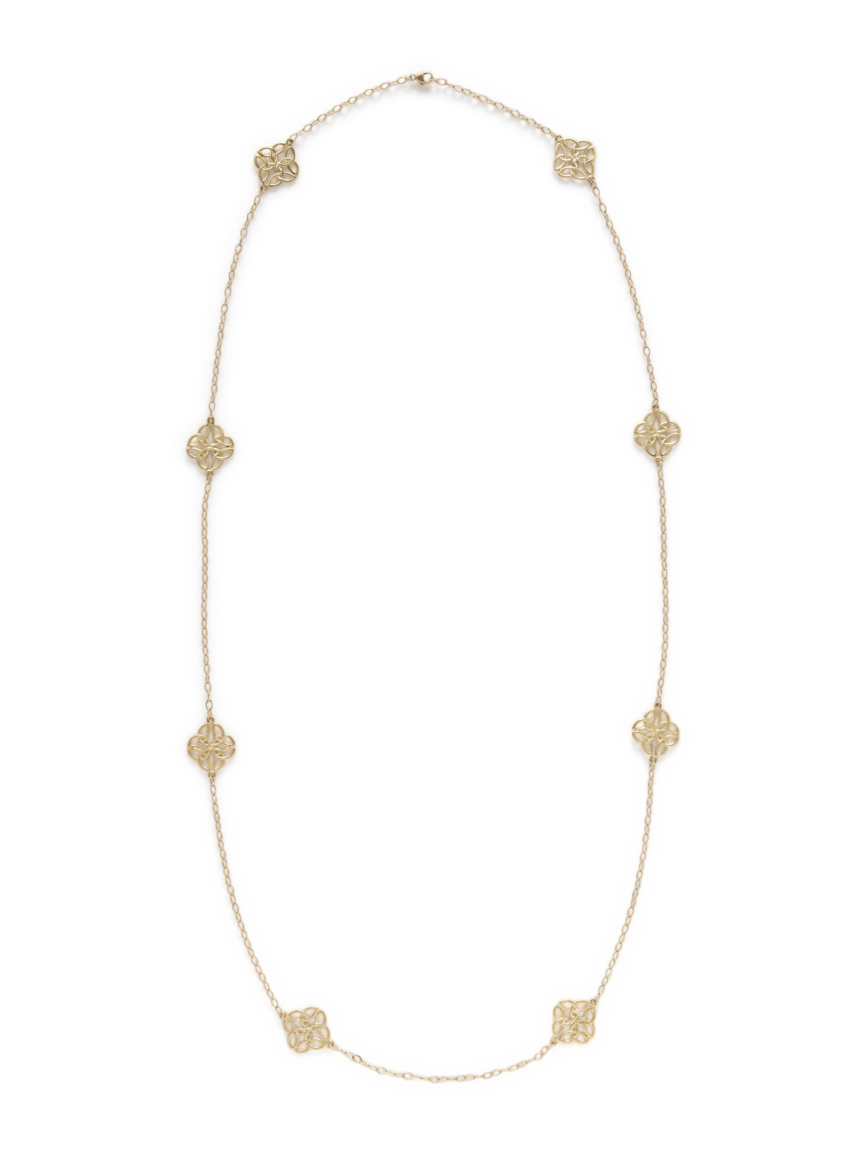 YELLOW GOLD NECKLACE
