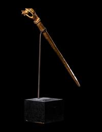 A Roman Gold Hairpin in the Form of a Hand Holding a Pomegranate