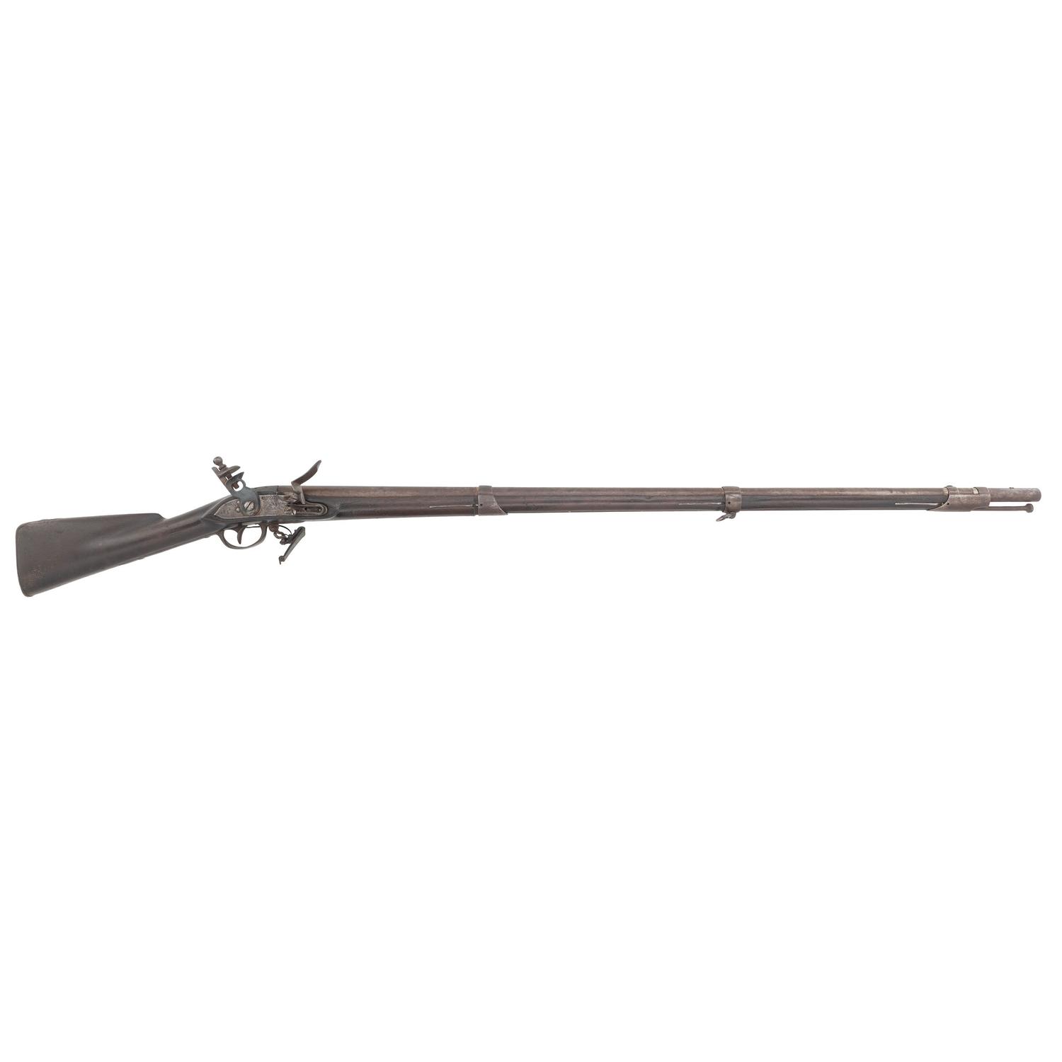 1812/1813 Dated US Springfield Model 1795 Flintlock Musket with Incomplete Lock