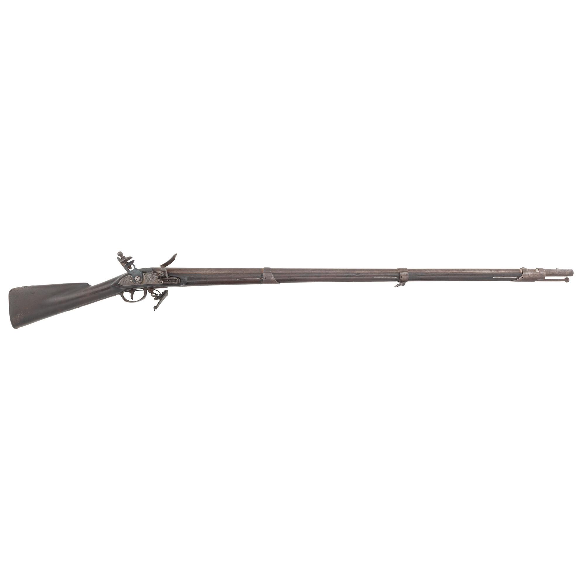 1812/1813 Dated US Springfield Model 1795 Flintlock Musket with Incomplete Lock