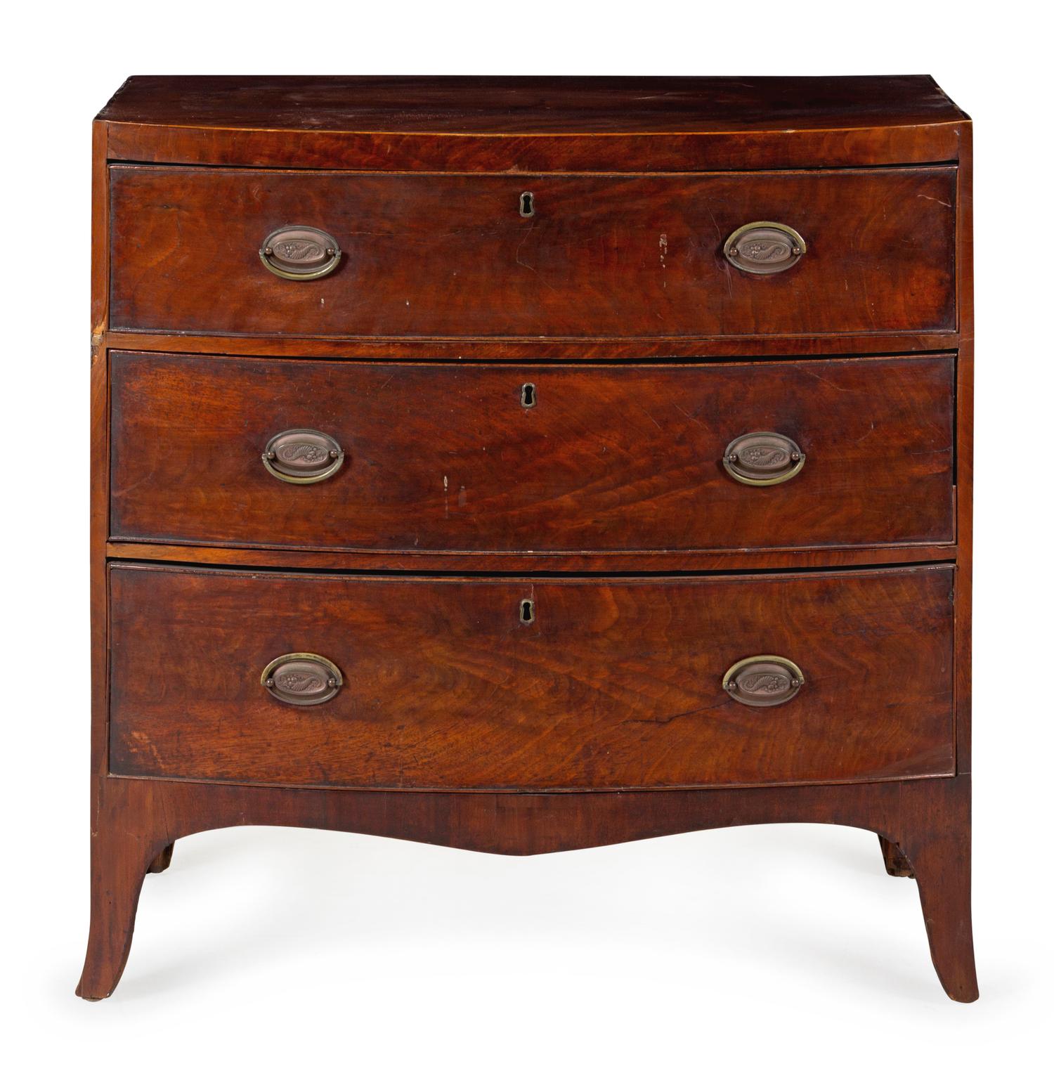 A Regency Mahogany Chest of Drawers