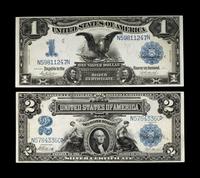 Two Series 1899 Silver Certificates