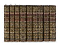 [BINDINGS]. SHAKESPEARE, William (1564-1661). Works . Cambridge and London: Macmillan and Co, 1863-1866.