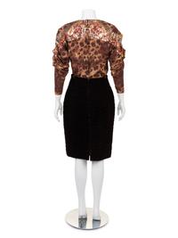 Gianfranco Ferre Quilted Ensemble, 1980-90s
