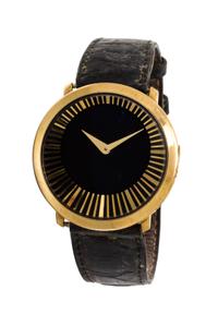 An 18 Karat Yellow Gold Ellixia Wristwatch, Circa 1989, Marina B, 32.60 dwts.