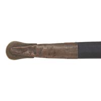 Import Foot Officers Sword with Scabbard Inscribed to Capt. S.E. Thomason - 176th NY Vols., then Captured and Descended in a Texas Confederate Family