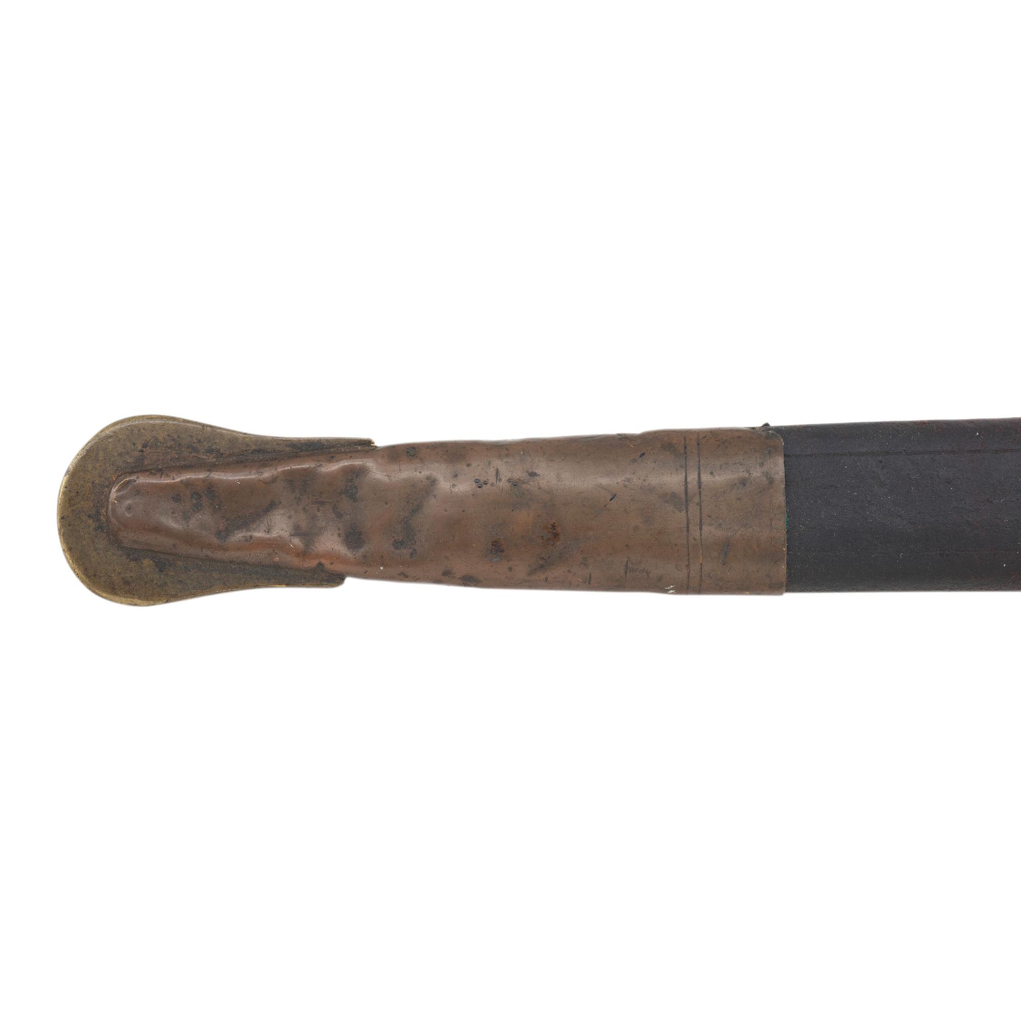 Import Foot Officers Sword with Scabbard Inscribed to Capt. S.E. Thomason - 176th NY Vols., then Captured and Descended in a Texas Confederate Family