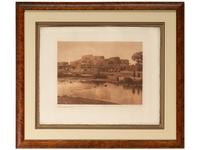[NATIVE AMERICANS]. CURTIS, Edward (1868-1952). North Pueblo at Taos. (Plate 546, portfolio 16).