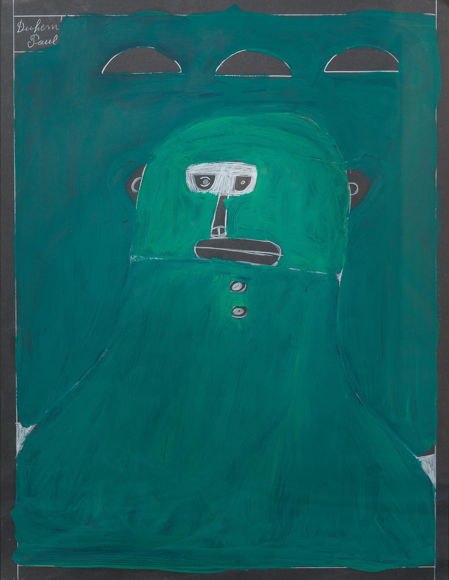 Paul Duhem, (Belgian, 1919-1999), Untitled (Self-Portrait)