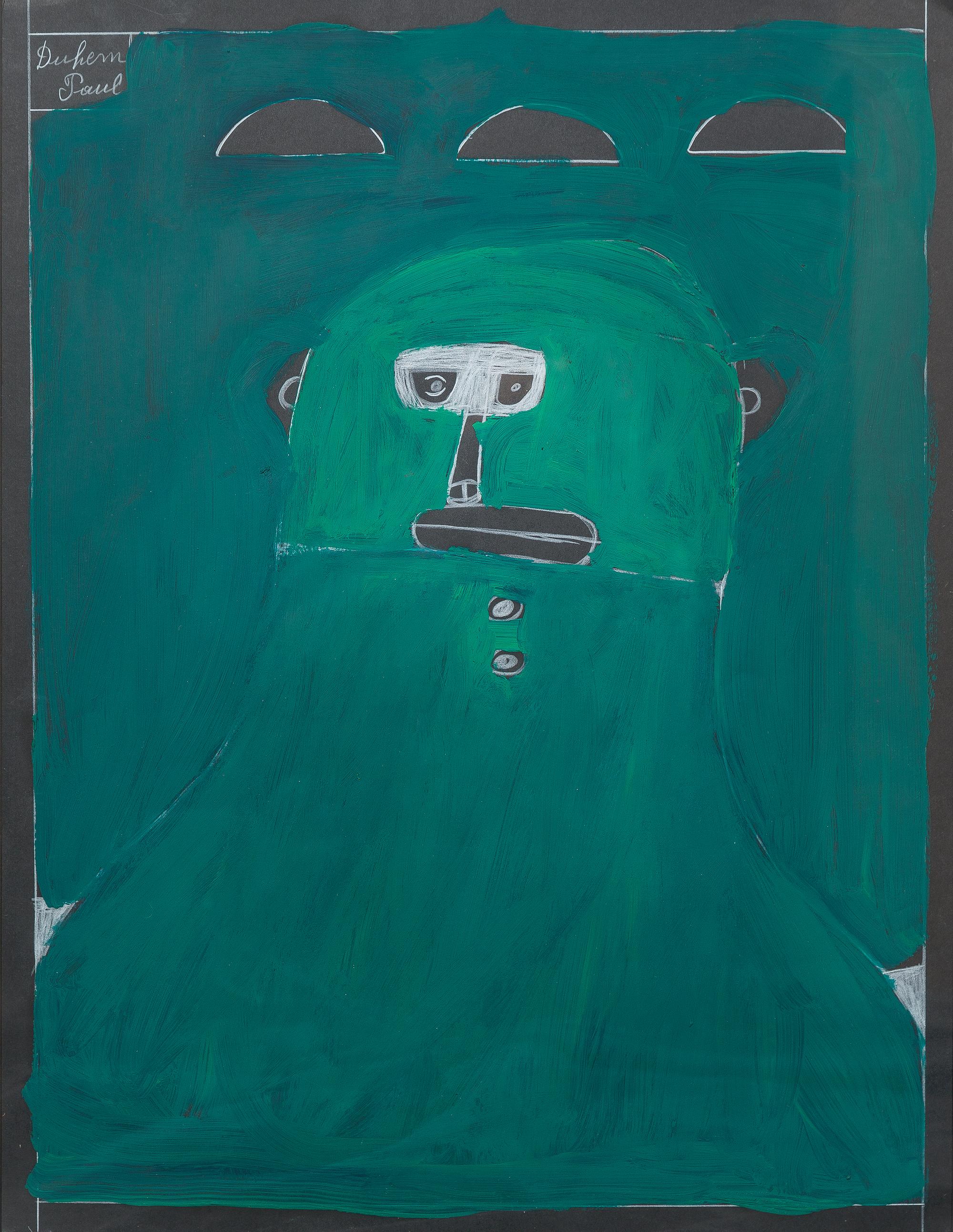 Paul Duhem, (Belgian, 1919-1999), Untitled (Self-Portrait)