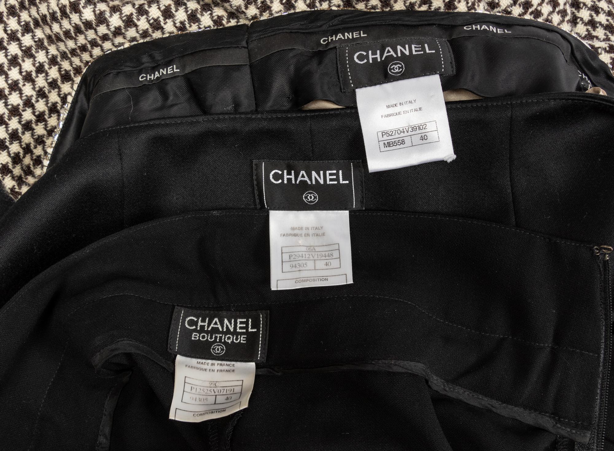 Three Chanel Pants, 1999-2006