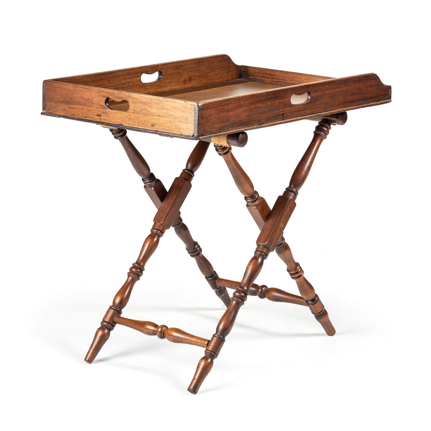 An English Butler's Stand on Tray