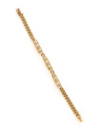 CULTURED PEARL AND YELLOW GOLD BRACELET