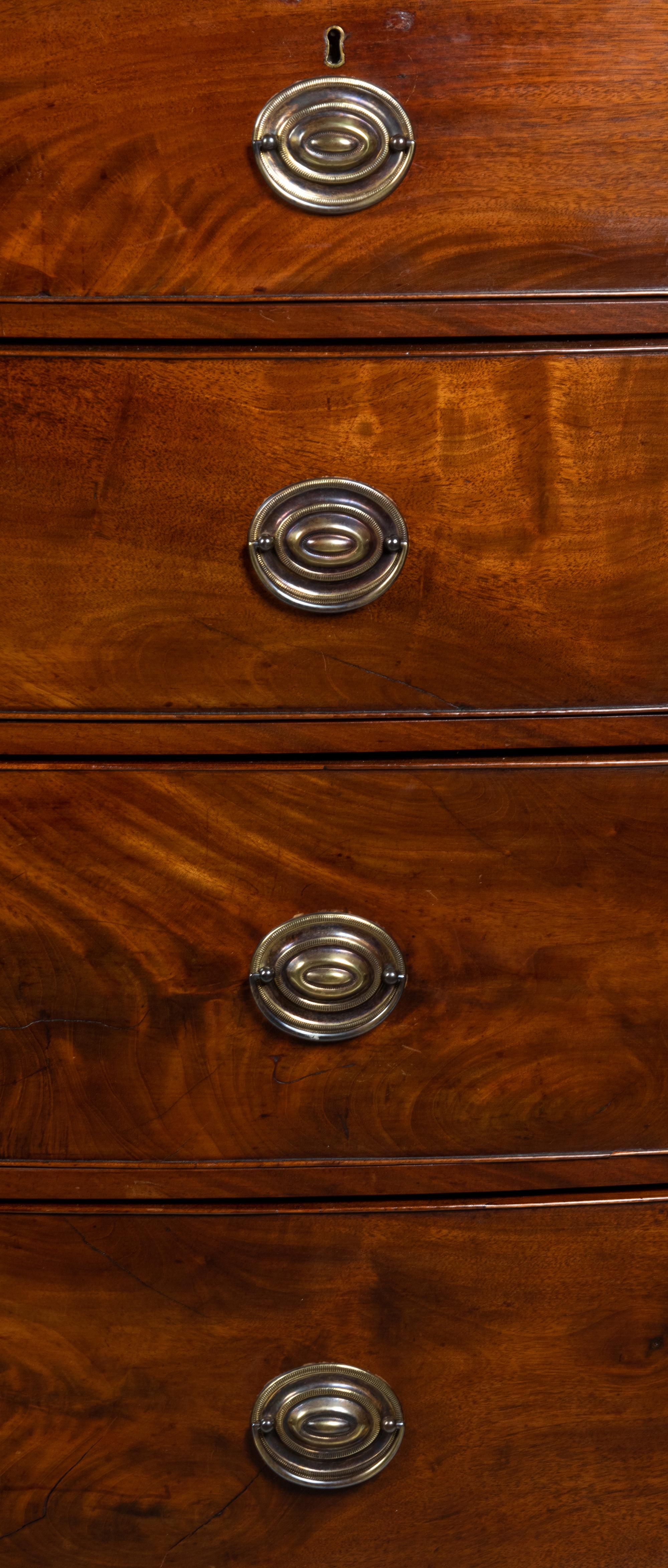 A George III Mahogany Chest of Drawers