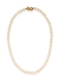 CULTURED PEARL NECKLACE