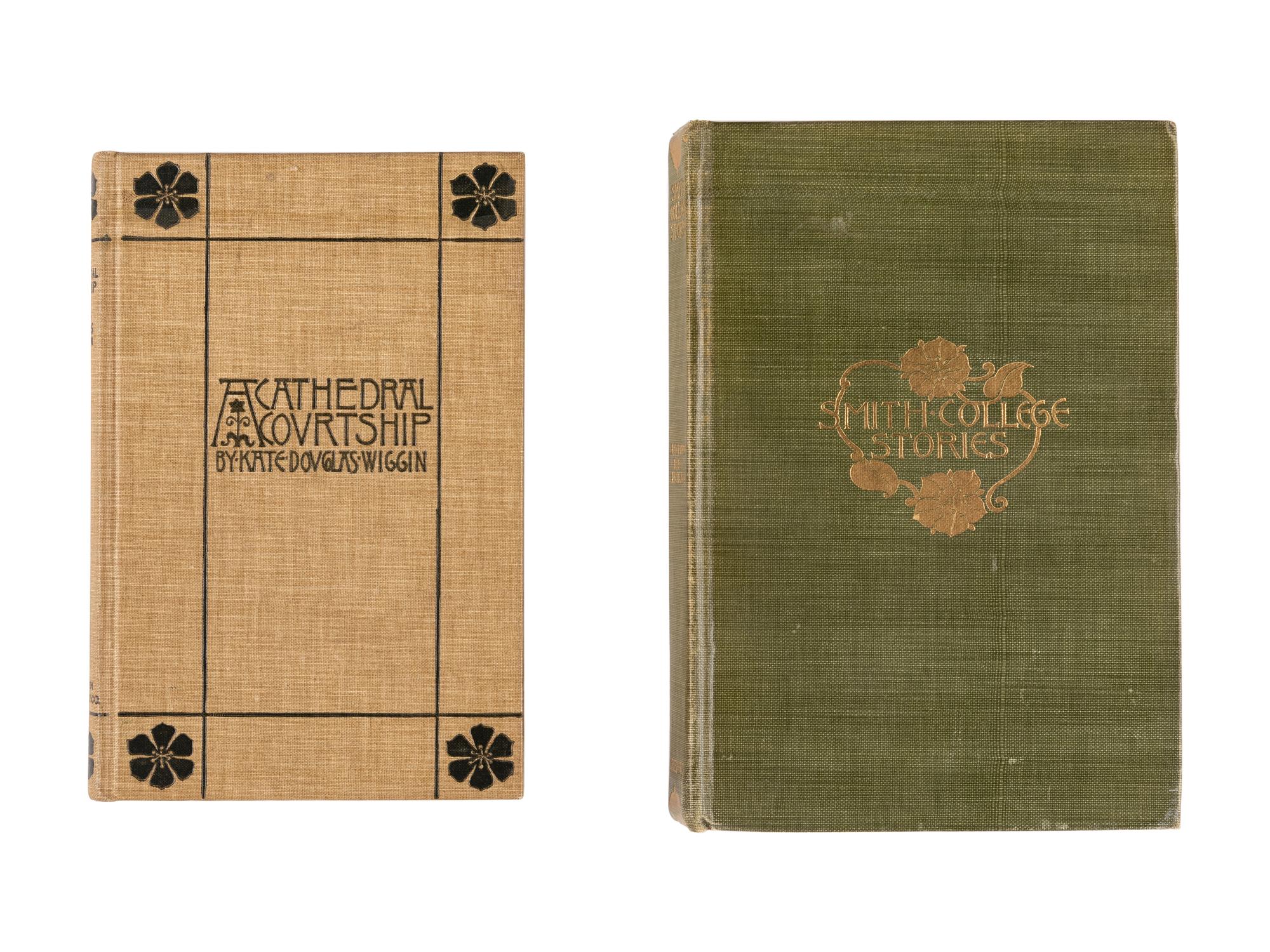 [PUBLISHER'S TRADE BINDING - AMERICAN]. DASKAM, Josephine Dodge (1876-1961). Smith College Stories . New York: Charles Scribner's Sons, 1900.
