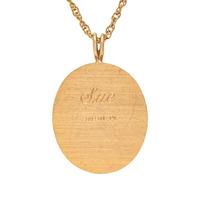 A 1998 New York Yankees World Series Champion Pendant — Gifted by Owner George Steinbrenner to His Sister, Susan Norpell