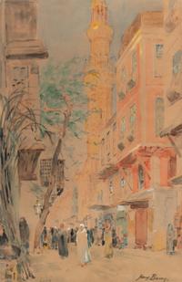 Cairo Street Scene , c. 1900-10