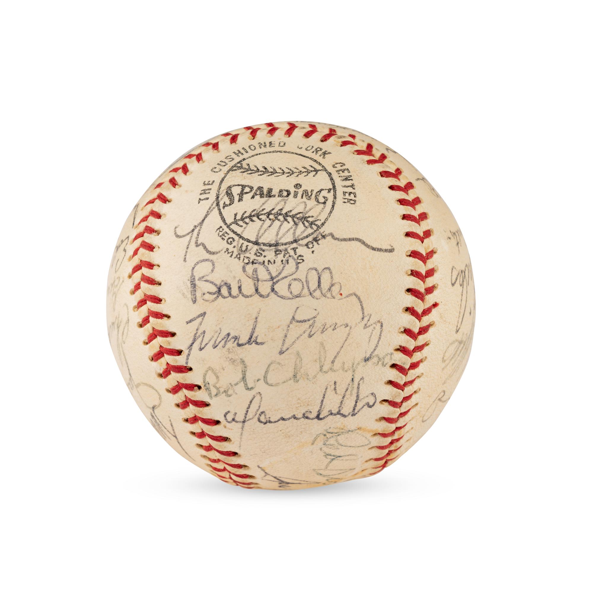 A 1970 St. Louis Cardinals Team Signed Autograph Baseball (Beckett Authentication Services)