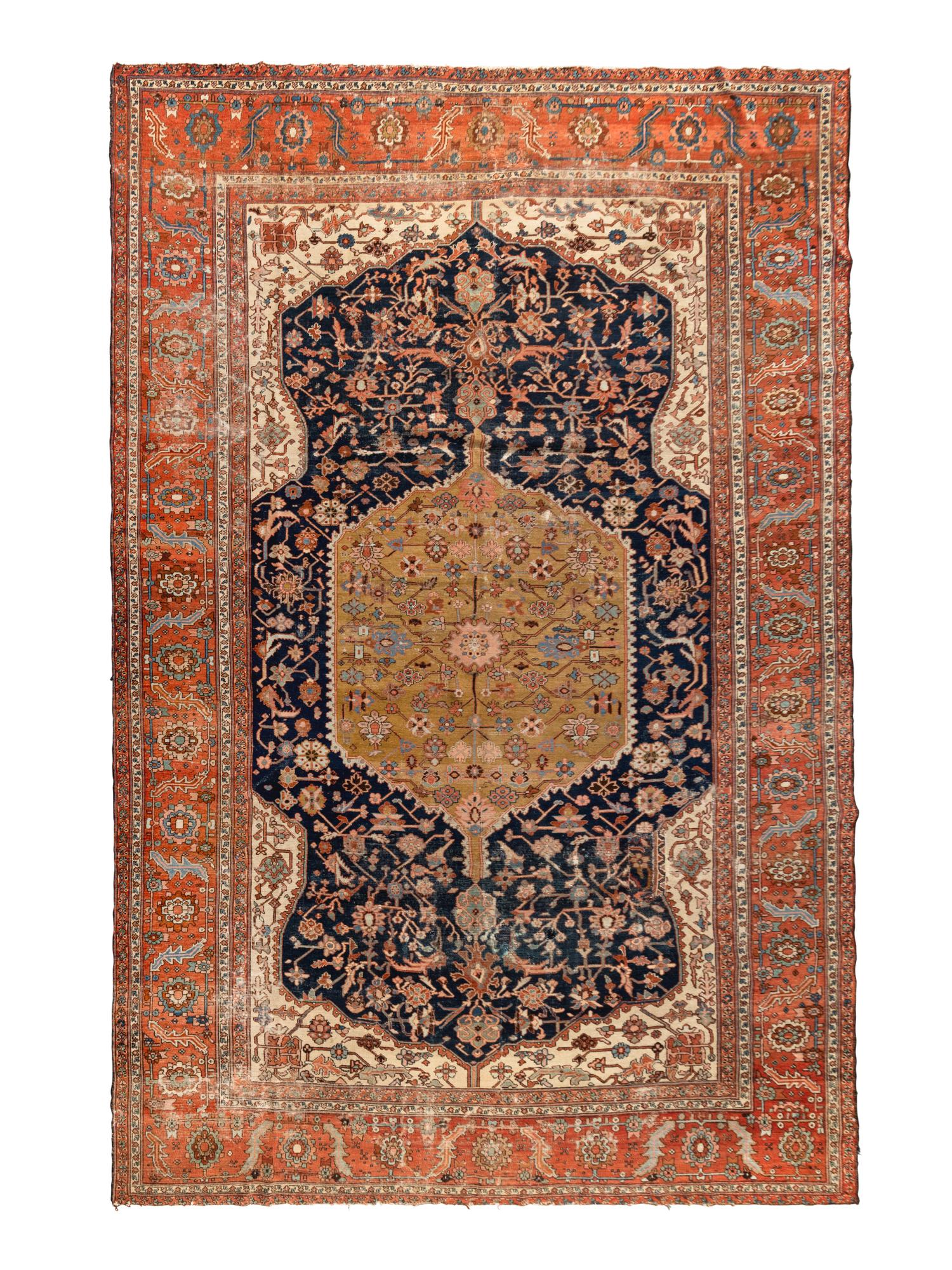 A Serapi Wool Rug