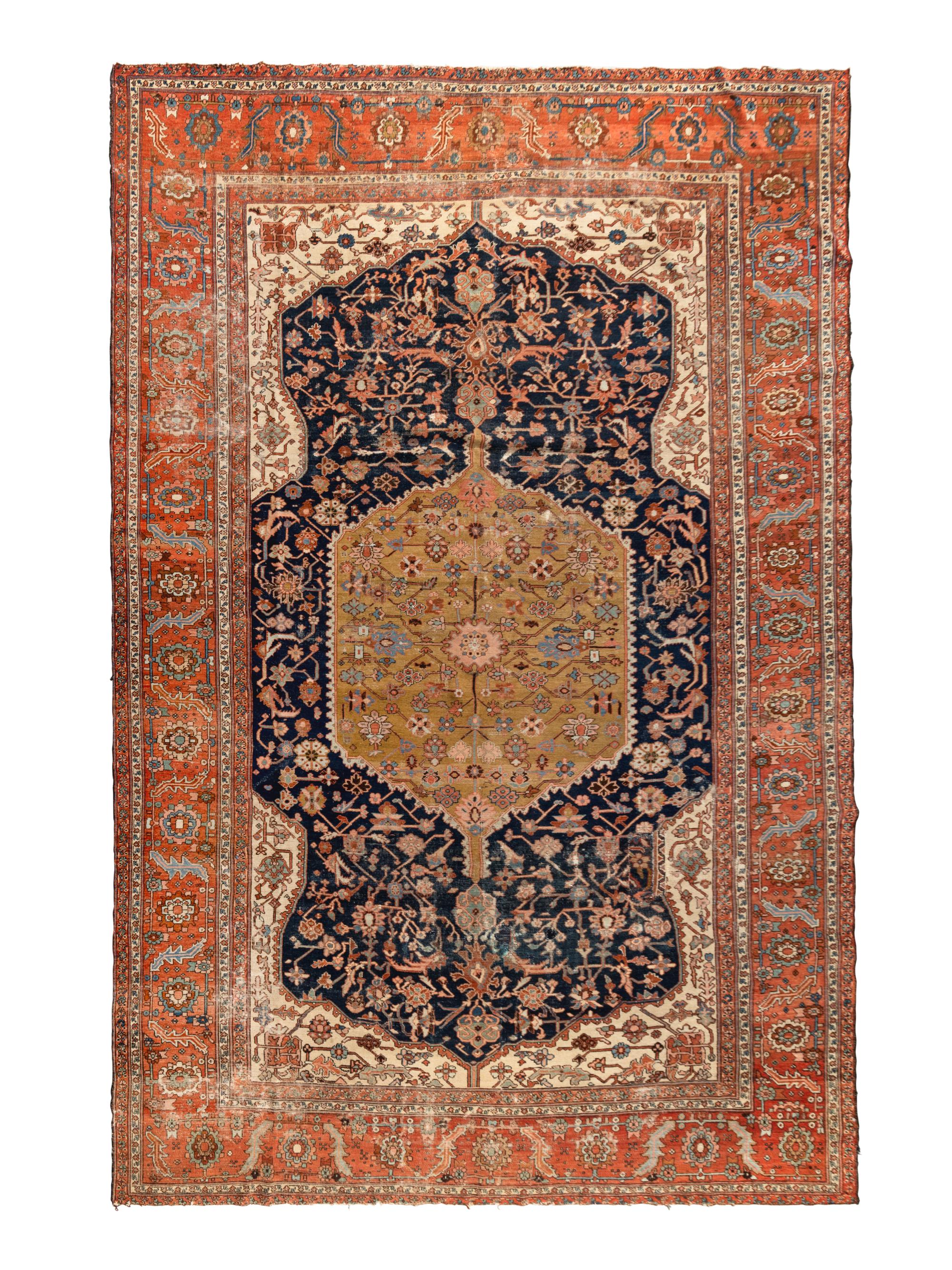 A Serapi Wool Rug