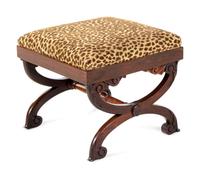 A Regency Rosewood Stool