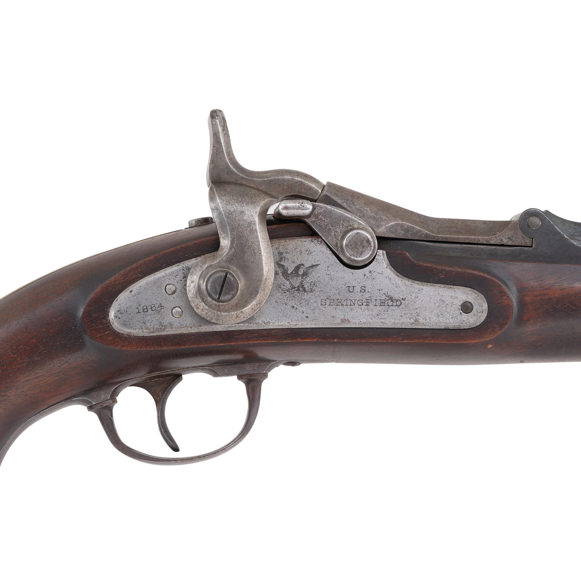 Exacting Copy of a US Model 1869 Trapdoor Pistol Using Many Period Parts