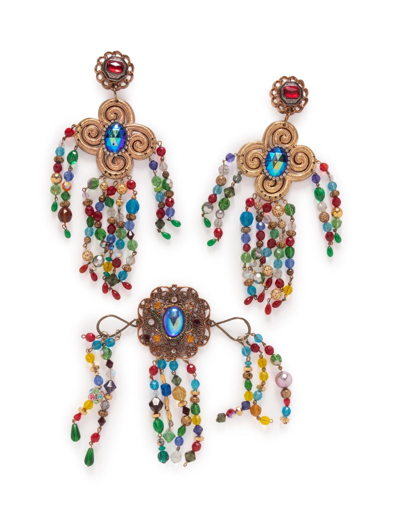 21 Assorted Costume Jewelry Pieces, 1970-2000s