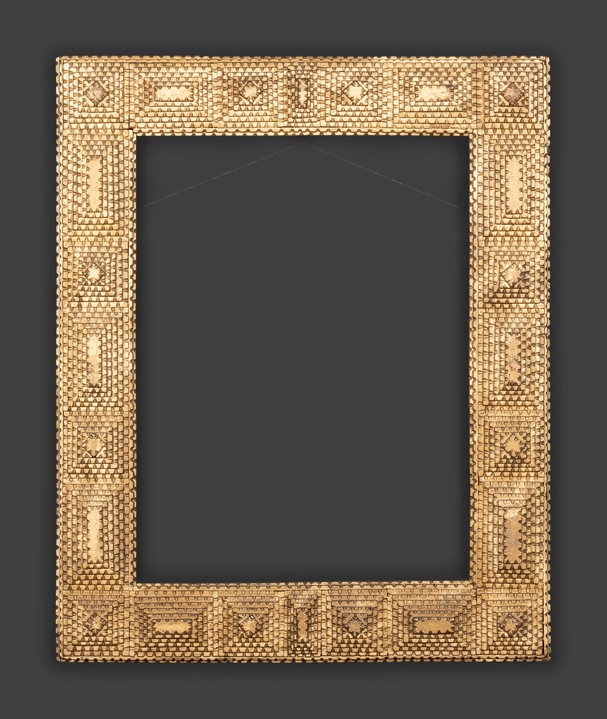 Four Tramp Art Frames
