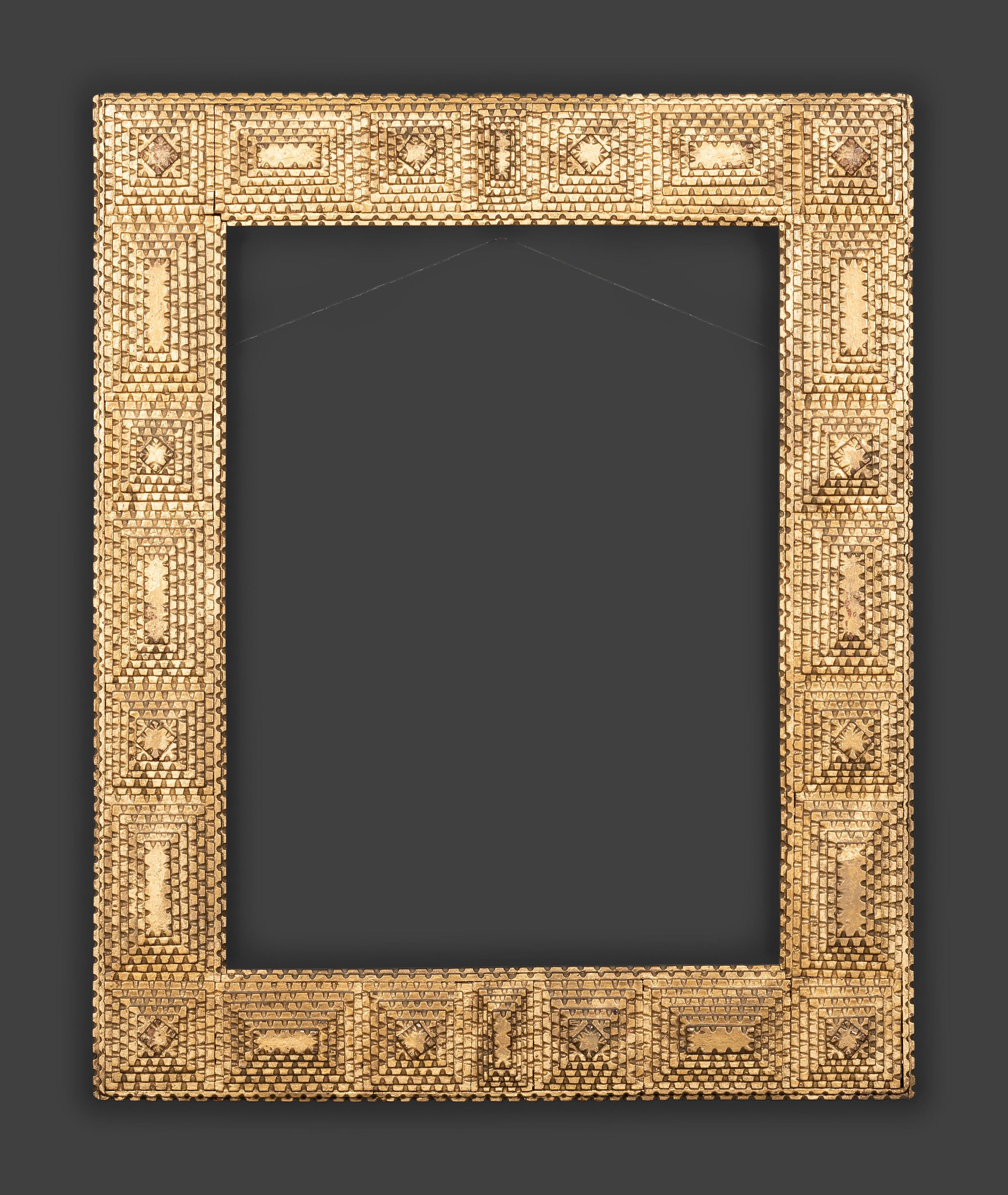 Four Tramp Art Frames