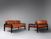 Pair of Settees, c. 1977 Knoll, USA