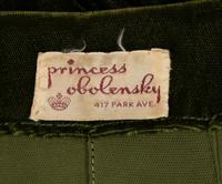 Princess Obolensky Evening Jacket, c. 1939