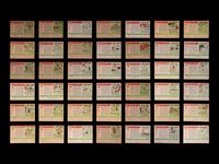 A Group of 140 1955 and 1956 Topps Baseball Cards Including Multiple Hall of Famers and High Numbers,