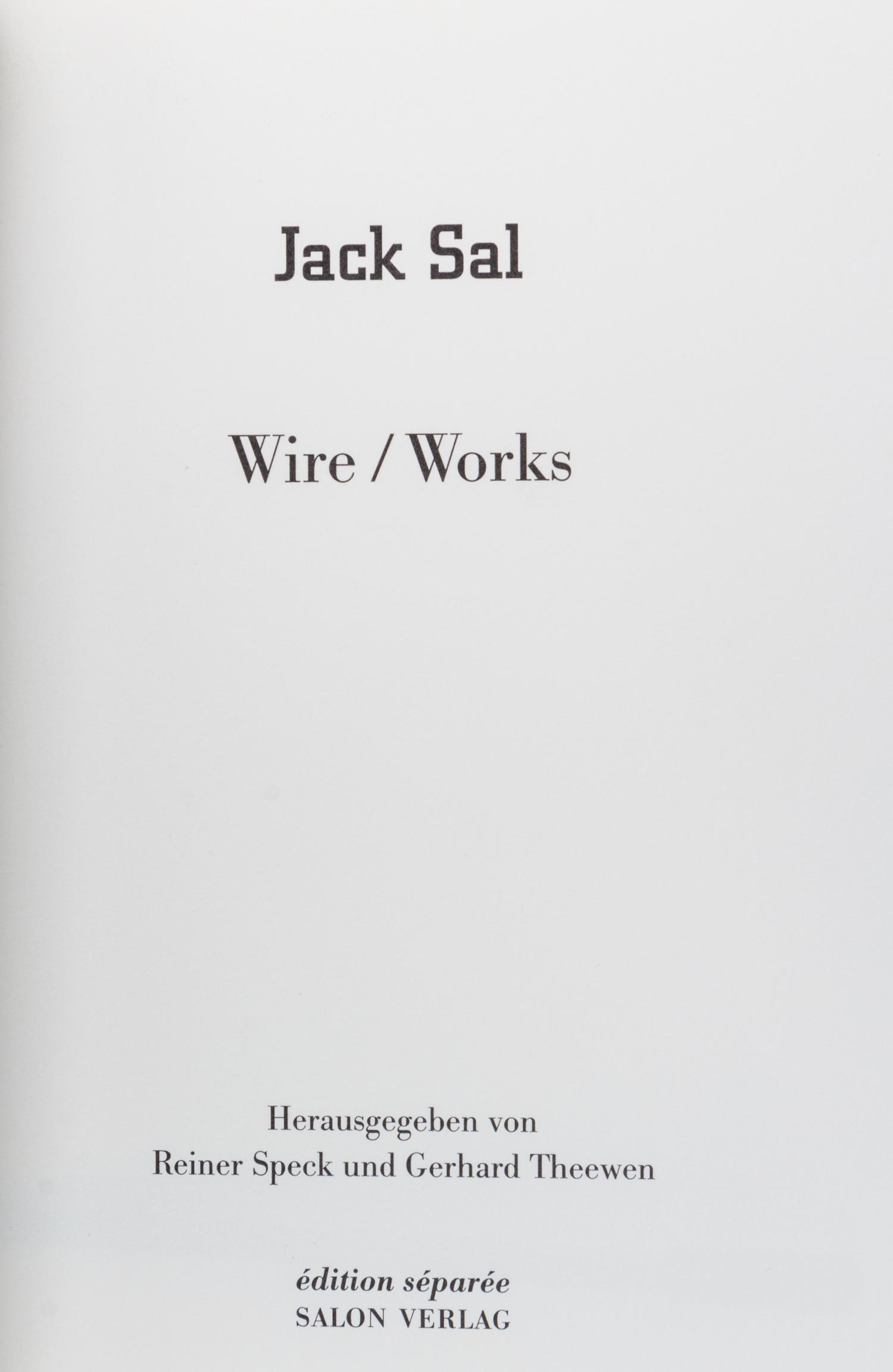 SAL, JACK. A group of five works.