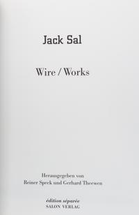 SAL, JACK. A group of five works.