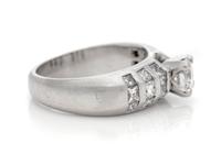 PLATINUM AND DIAMOND RING