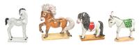 Three Nymphenburg Porcelain Figures Height of tallest 6 1/4 inches. — SECOND HALF 20TH CENTURY