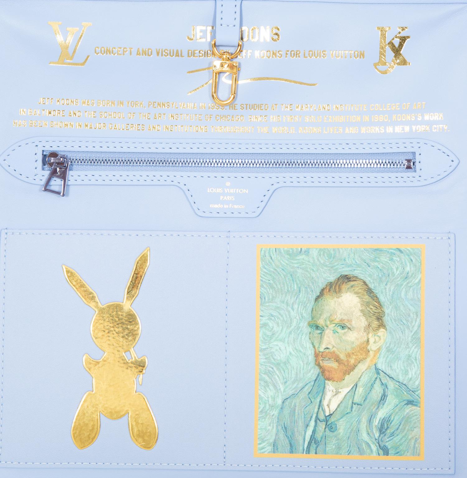 Louis Vuitton x Jeff Koons Van Gogh Neverfull MM Tote with Pochette, 2017